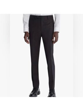 Calvin Klein Men's Slim Fit Dress Suit Pants in Black - NWT